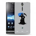 Дизайнерский пластиковый чехол для Sony Xperia S Абстрактный минимализм