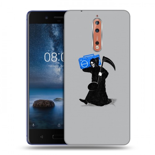 Дизайнерский пластиковый чехол для Nokia 8 Абстрактный минимализм