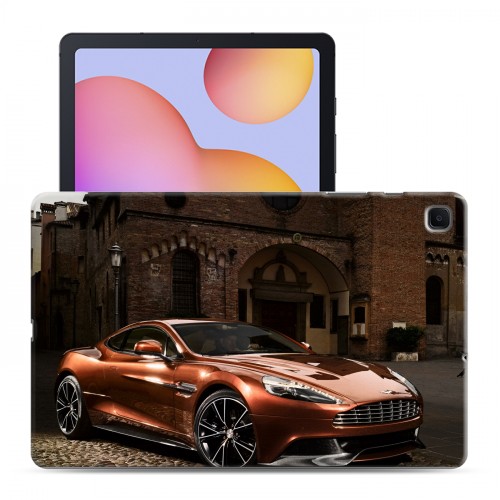 Дизайнерский силиконовый чехол для Samsung Galaxy Tab S6 Lite aston martin 