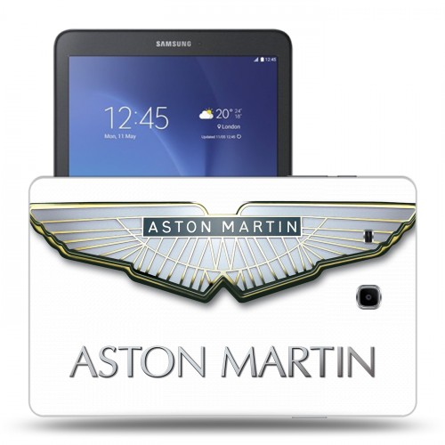 Дизайнерский силиконовый чехол для Samsung Galaxy Tab E 9.6 aston martin 