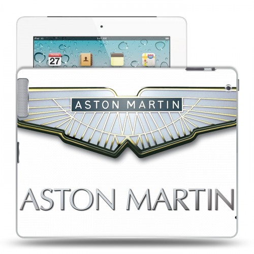 Дизайнерский пластиковый чехол для Ipad 2/3/4 aston martin 