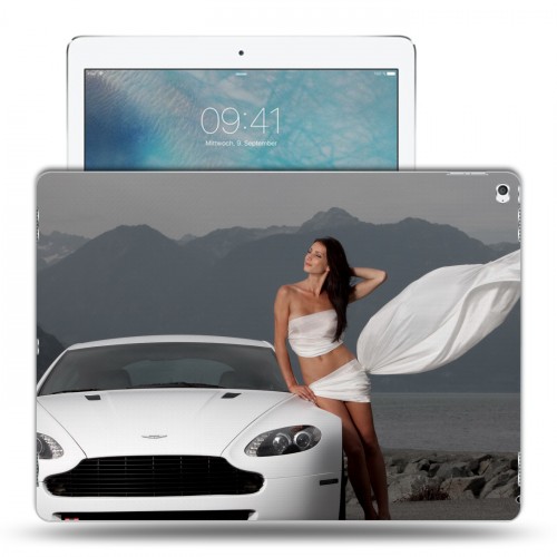 Дизайнерский пластиковый чехол для Ipad Pro aston martin 