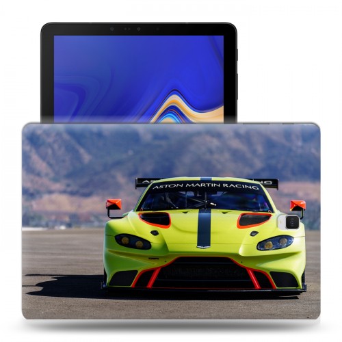 Дизайнерский силиконовый чехол для Samsung Galaxy Tab S4 aston martin 