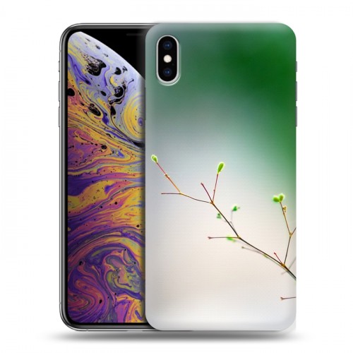 Дизайнерский силиконовый чехол для Iphone Xs Max Абстрактный минимализм