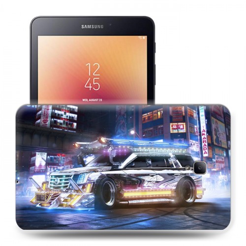 Дизайнерский силиконовый чехол для Samsung Galaxy Tab A 8.0 (2017) cadillac