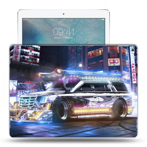 Дизайнерский пластиковый чехол для Ipad Pro cadillac