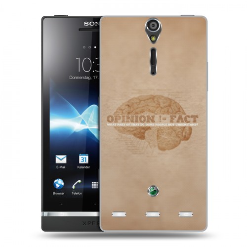 Дизайнерский пластиковый чехол для Sony Xperia S Абстрактный минимализм