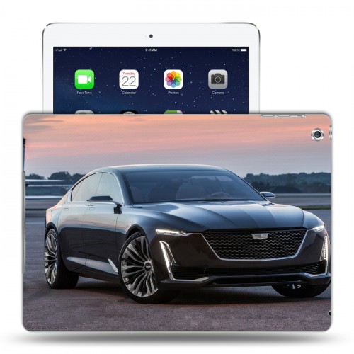 Дизайнерский силиконовый чехол для Ipad Air cadillac