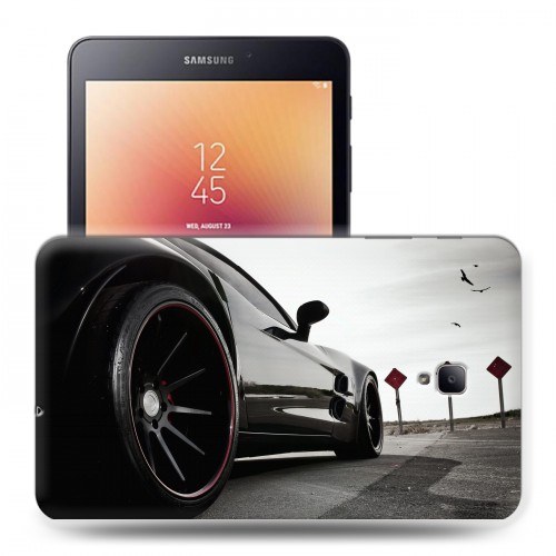 Дизайнерский силиконовый чехол для Samsung Galaxy Tab A 8.0 (2017) chevrolet