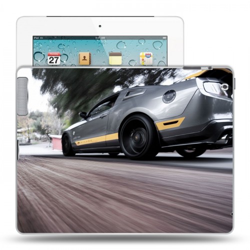 Дизайнерский пластиковый чехол для Ipad 2/3/4 ford