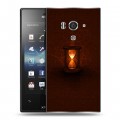 Дизайнерский пластиковый чехол для Sony Xperia acro S Абстрактный минимализм