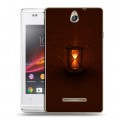 Дизайнерский пластиковый чехол для Sony Xperia E Абстрактный минимализм