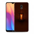 Дизайнерский силиконовый с усиленными углами чехол для Xiaomi RedMi 8A Абстрактный минимализм