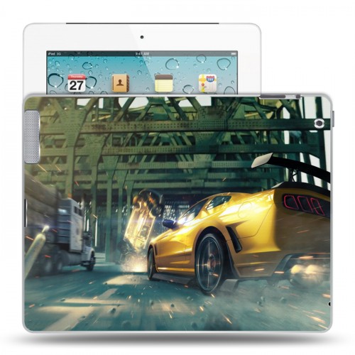 Дизайнерский пластиковый чехол для Ipad 2/3/4 Ford 