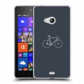 Дизайнерский пластиковый чехол для Microsoft Lumia 540 Абстрактный минимализм