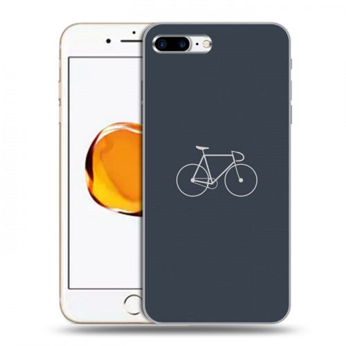 Дизайнерский силиконовый чехол для Iphone 7 Plus / 8 Plus Абстрактный минимализм