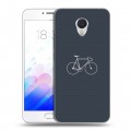 Дизайнерский пластиковый чехол для Meizu M3E Абстрактный минимализм