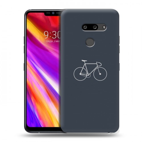 Дизайнерский пластиковый чехол для LG G8 ThinQ Абстрактный минимализм