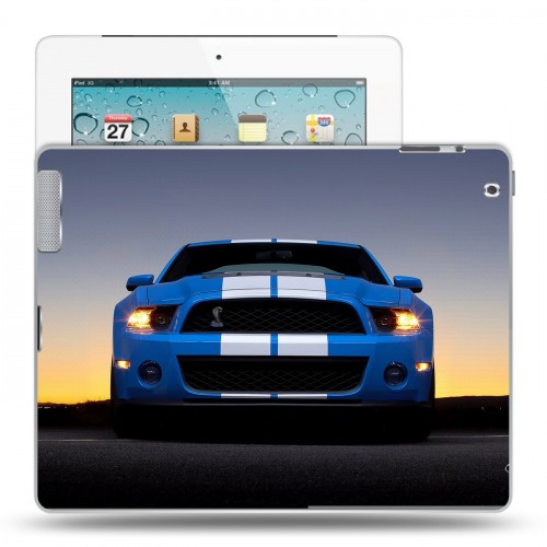 Дизайнерский пластиковый чехол для Ipad 2/3/4 Ford 