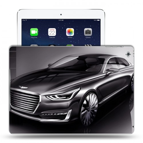 Дизайнерский силиконовый чехол для Ipad (2017) Hyundai