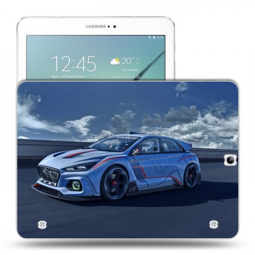 Дизайнерский силиконовый чехол для Samsung Galaxy Tab S2 9.7 Hyundai