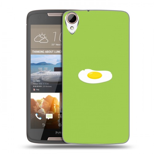 Дизайнерский силиконовый чехол для HTC Desire 828 Абстрактный минимализм