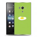 Дизайнерский пластиковый чехол для Sony Xperia acro S Абстрактный минимализм