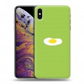 Дизайнерский силиконовый чехол для Iphone Xs Max Абстрактный минимализм