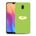 Дизайнерский силиконовый с усиленными углами чехол для Xiaomi RedMi 8A Абстрактный минимализм