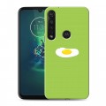 Дизайнерский пластиковый чехол для Motorola Moto G8 Plus Абстрактный минимализм