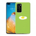 Дизайнерский пластиковый чехол для Huawei P40 Абстрактный минимализм