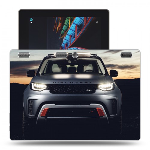 Дизайнерский силиконовый чехол для Lenovo Tab 2 A10 Land Rover
