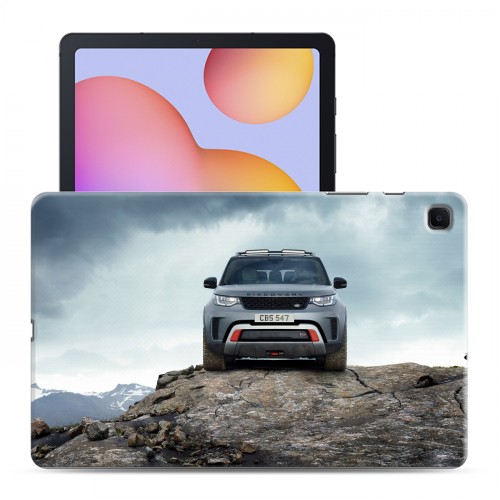 Дизайнерский силиконовый чехол для Samsung Galaxy Tab S6 Lite Land Rover