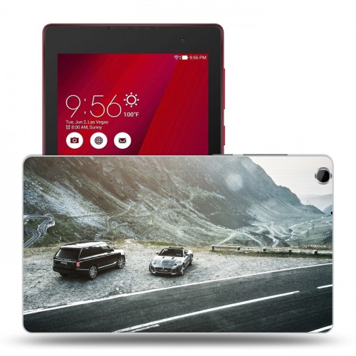 Дизайнерский силиконовый чехол для ASUS ZenPad C 7.0 Land Rover