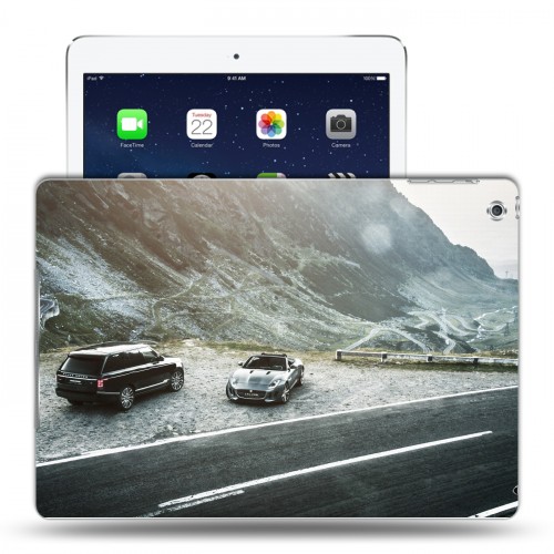 Дизайнерский силиконовый чехол для Ipad (2017) Land Rover