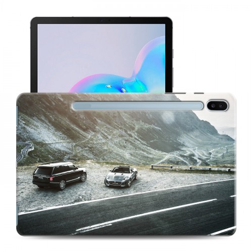 Дизайнерский силиконовый чехол для Samsung Galaxy Tab S6 Land Rover