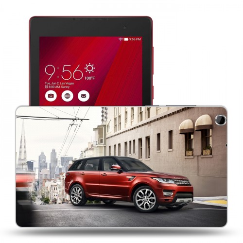 Дизайнерский силиконовый чехол для ASUS ZenPad C 7.0 Land Rover