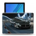 Дизайнерский силиконовый чехол для Huawei MediaPad M5 Lite Maserati