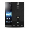 Дизайнерский пластиковый чехол для Sony Xperia S Абстрактный минимализм