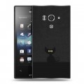 Дизайнерский пластиковый чехол для Sony Xperia acro S Абстрактный минимализм