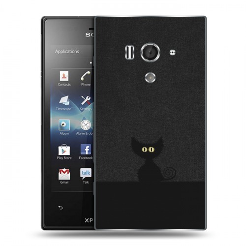 Дизайнерский пластиковый чехол для Sony Xperia acro S Абстрактный минимализм