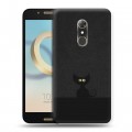 Дизайнерский силиконовый чехол для Alcatel A7 Абстрактный минимализм