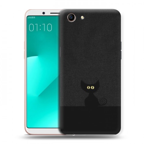 Дизайнерский пластиковый чехол для OPPO A83 Абстрактный минимализм