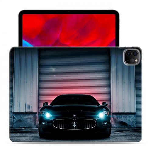 Дизайнерский силиконовый с усиленными углами чехол для Ipad Pro 11 (2020) Maserati