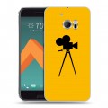 Дизайнерский пластиковый чехол для HTC 10 Абстрактный минимализм