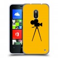 Дизайнерский пластиковый чехол для Nokia Lumia 620 Абстрактный минимализм