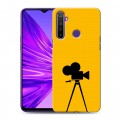 Дизайнерский силиконовый чехол для Realme 5 Абстрактный минимализм