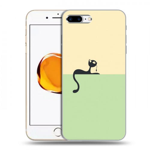 Дизайнерский силиконовый чехол для Iphone 7 Plus / 8 Plus Абстрактный минимализм
