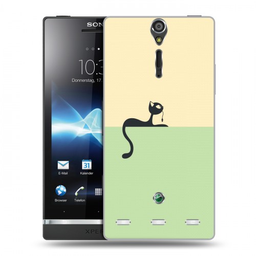 Дизайнерский пластиковый чехол для Sony Xperia S Абстрактный минимализм