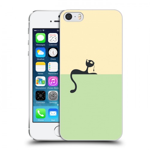 Дизайнерский пластиковый чехол для Iphone 5s Абстрактный минимализм